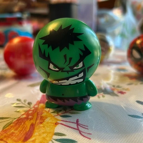 Marvel 2009 Marvel Heroes Buildable Figurines Bundle of Six (6) Hulk Spider-Man - Picture 4 of 15